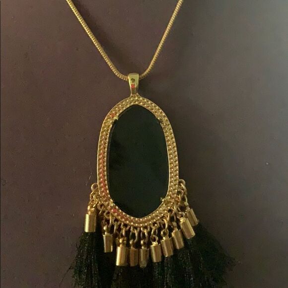 Boho fringe necklace - Picture 4 of 5
